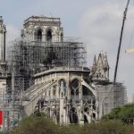 Temporary cathedral plan for Notre-Dame